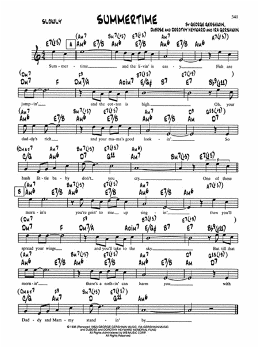 Just Jazz Real Book Piano scores gallery preview page 4