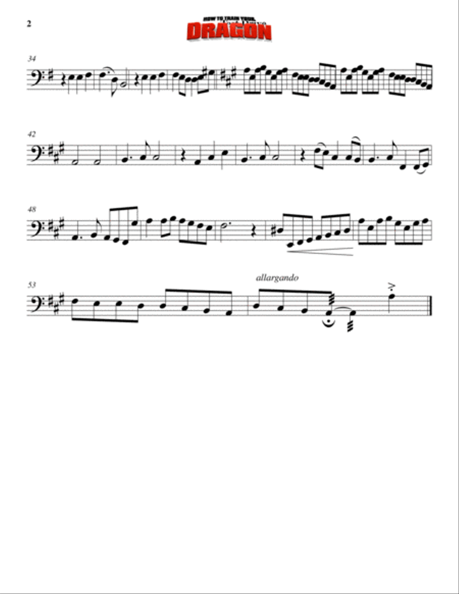 Test Drive Double Bass scores gallery preview page 3