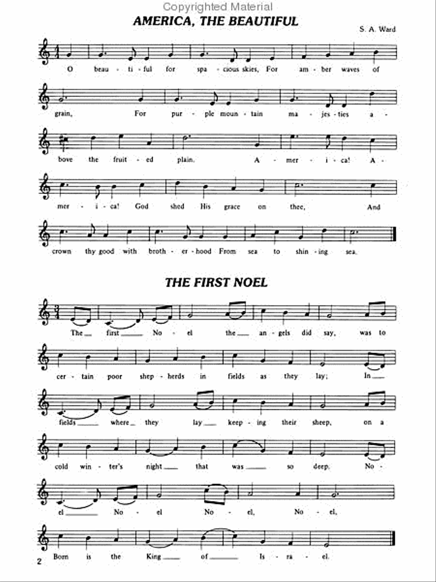 Alfred's Very First Tonechime Arrangements Handbell Choir scores gallery preview page 72