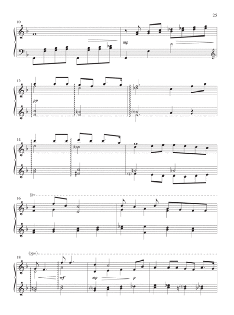 The Cross of Christ Piano Solo scores gallery preview page 14
