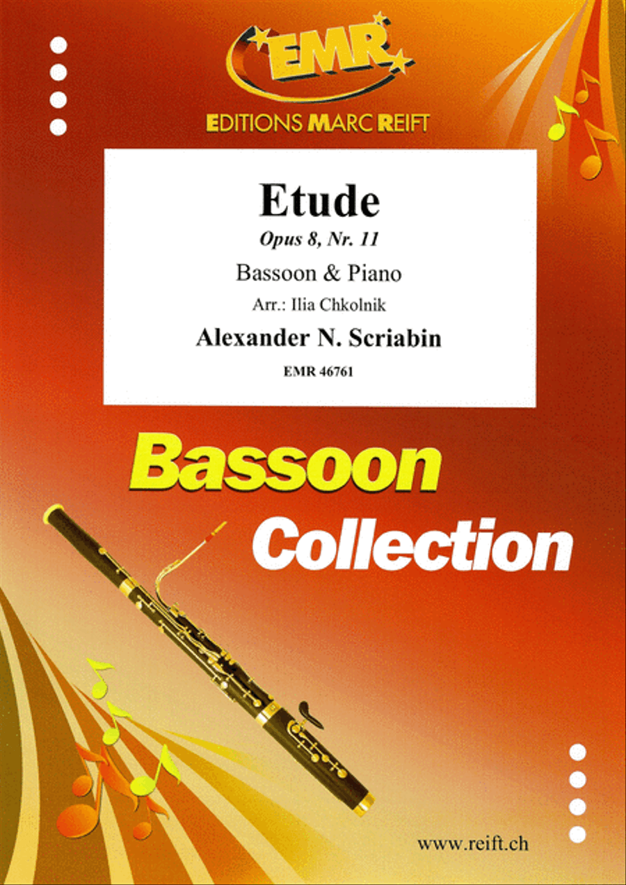 Etude Bassoon Solo scores gallery preview page 1