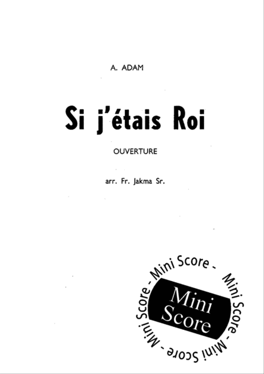 Si J'Etais Roi