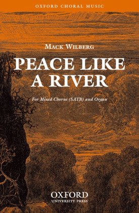 Book cover for Peace like a river