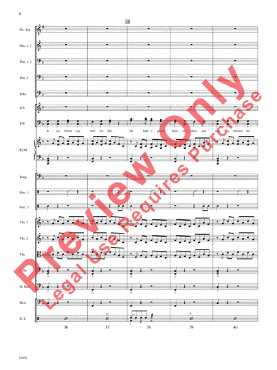 Good Christian Men, Rejoice Medley Good Christian Men, Rejoice Medley Choir scores gallery preview page 7