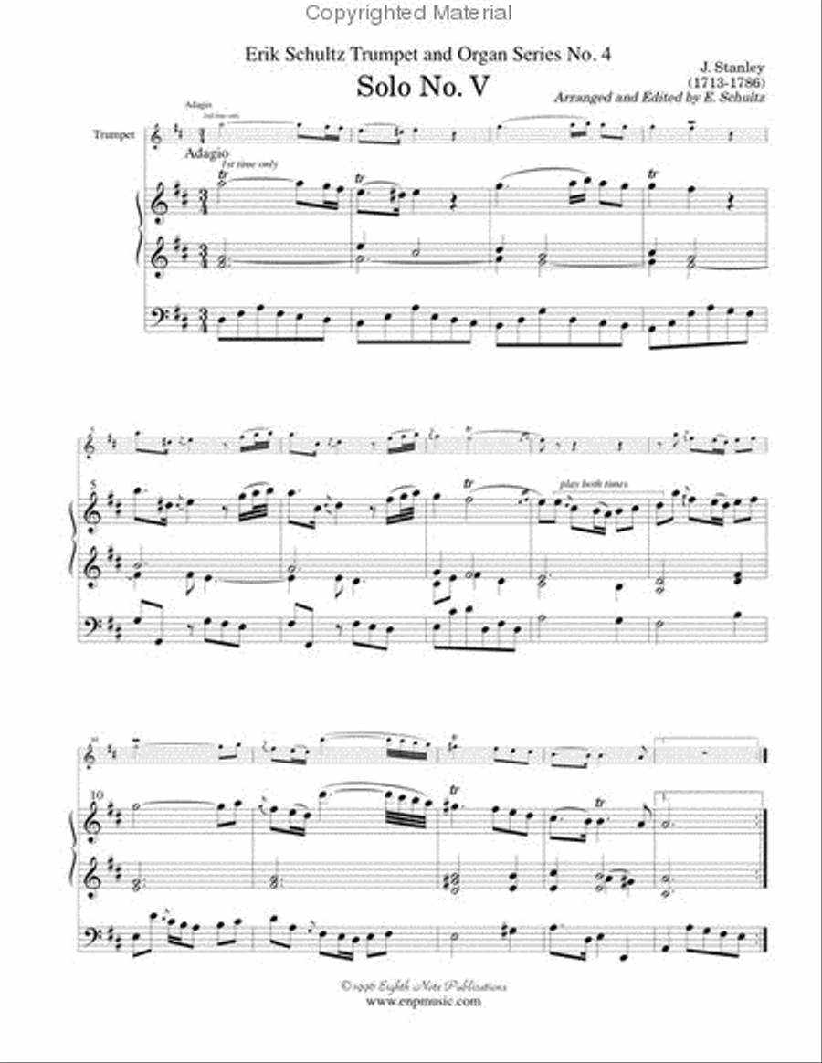 Solo No. V Trumpet scores gallery preview page 2