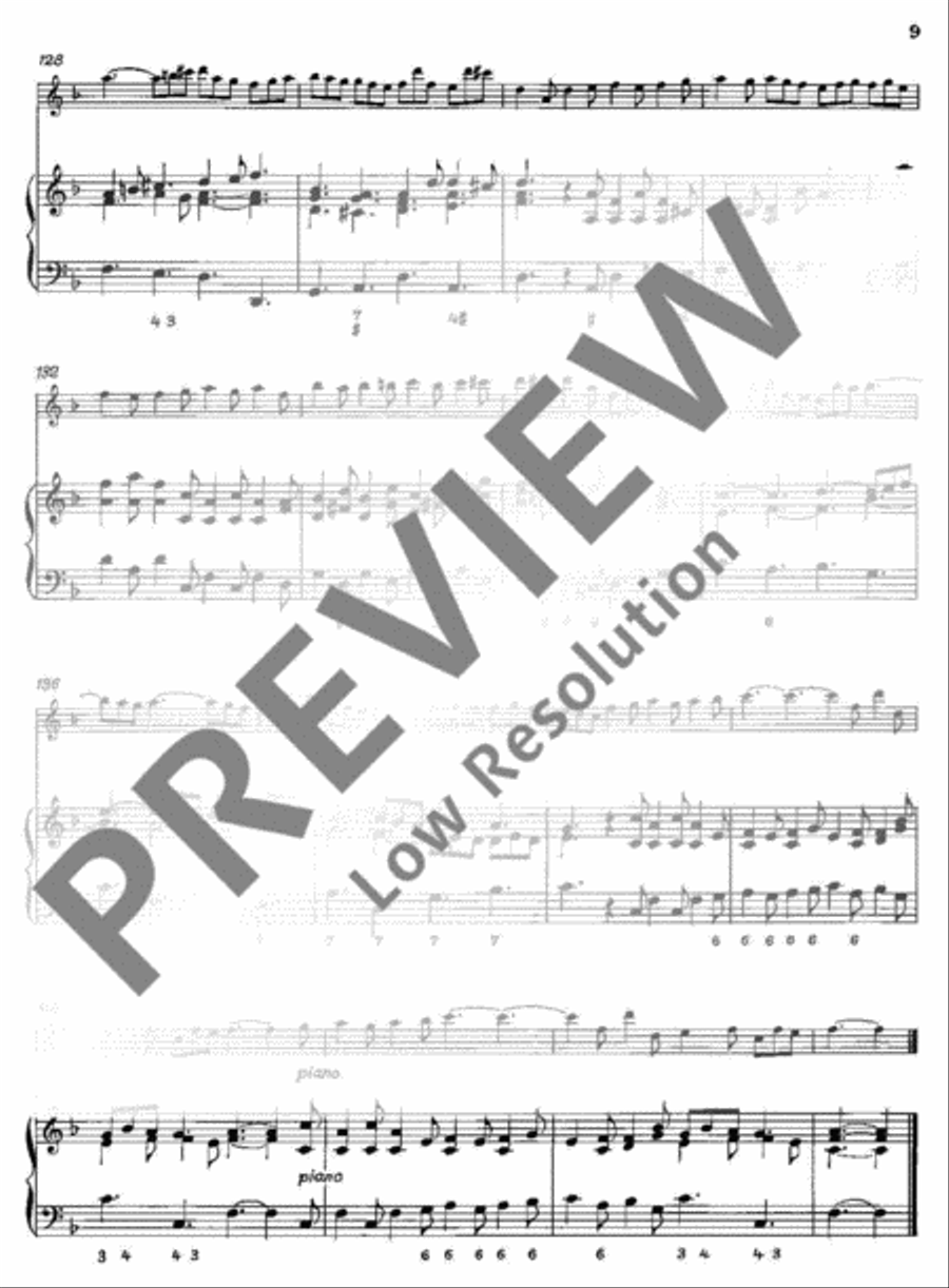 3 Sonatas 3 Sonatas Flute scores gallery preview page 10