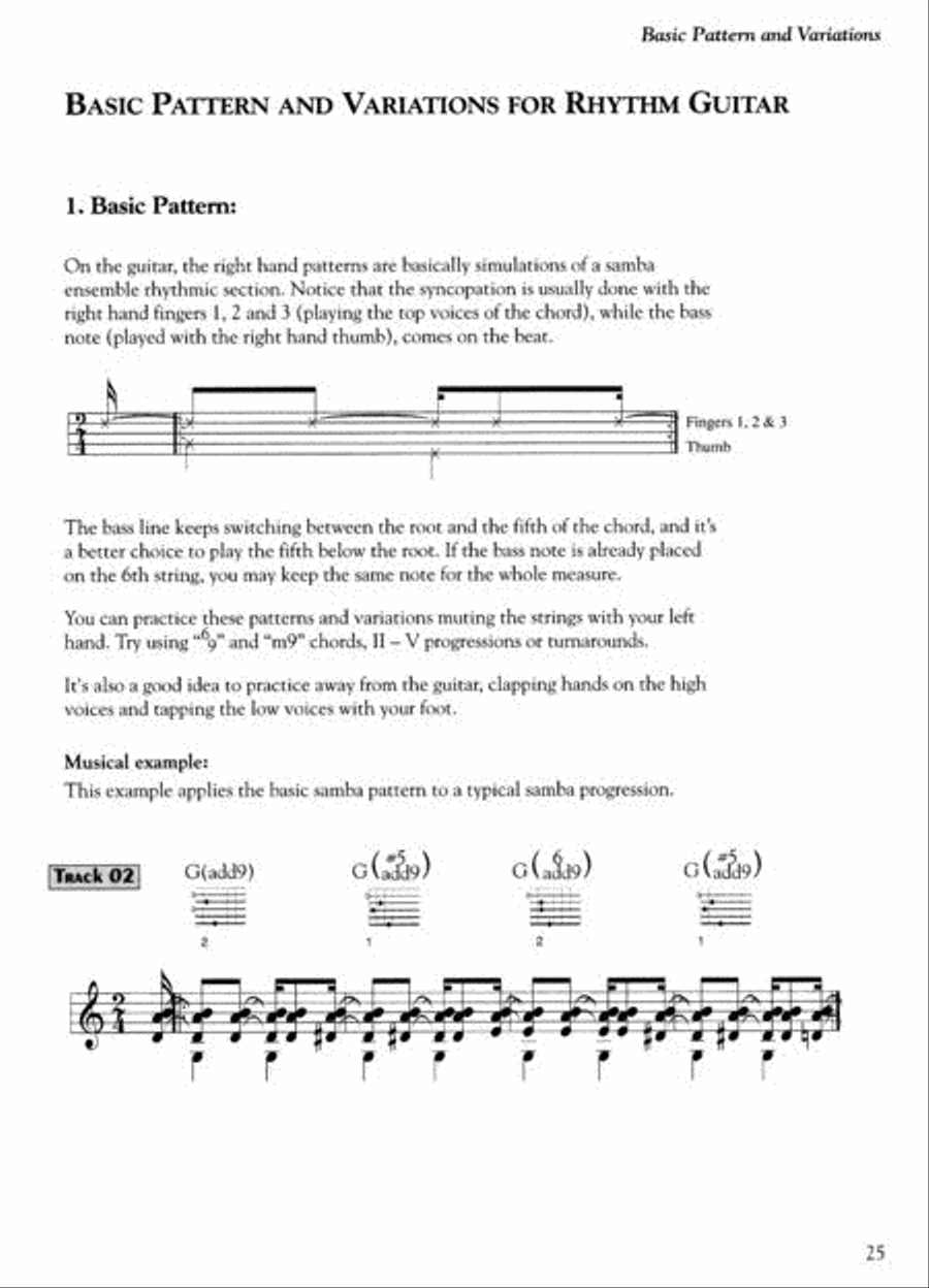Brazilian Guitar Book Brazilian Guitar Book Electric Guitar scores gallery preview page 5