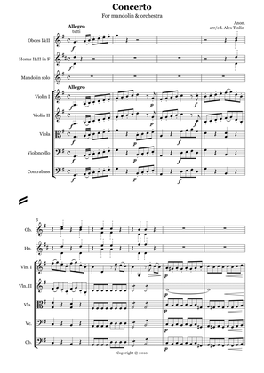 Concerto for Mandolin and Orchestra