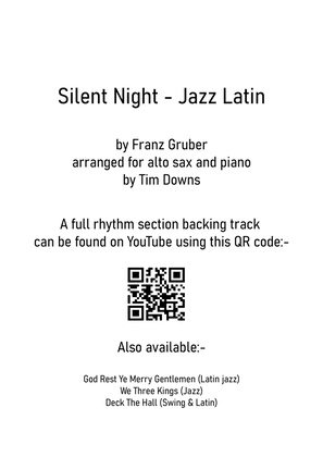 Book cover for Silent Night - Latin Jazz