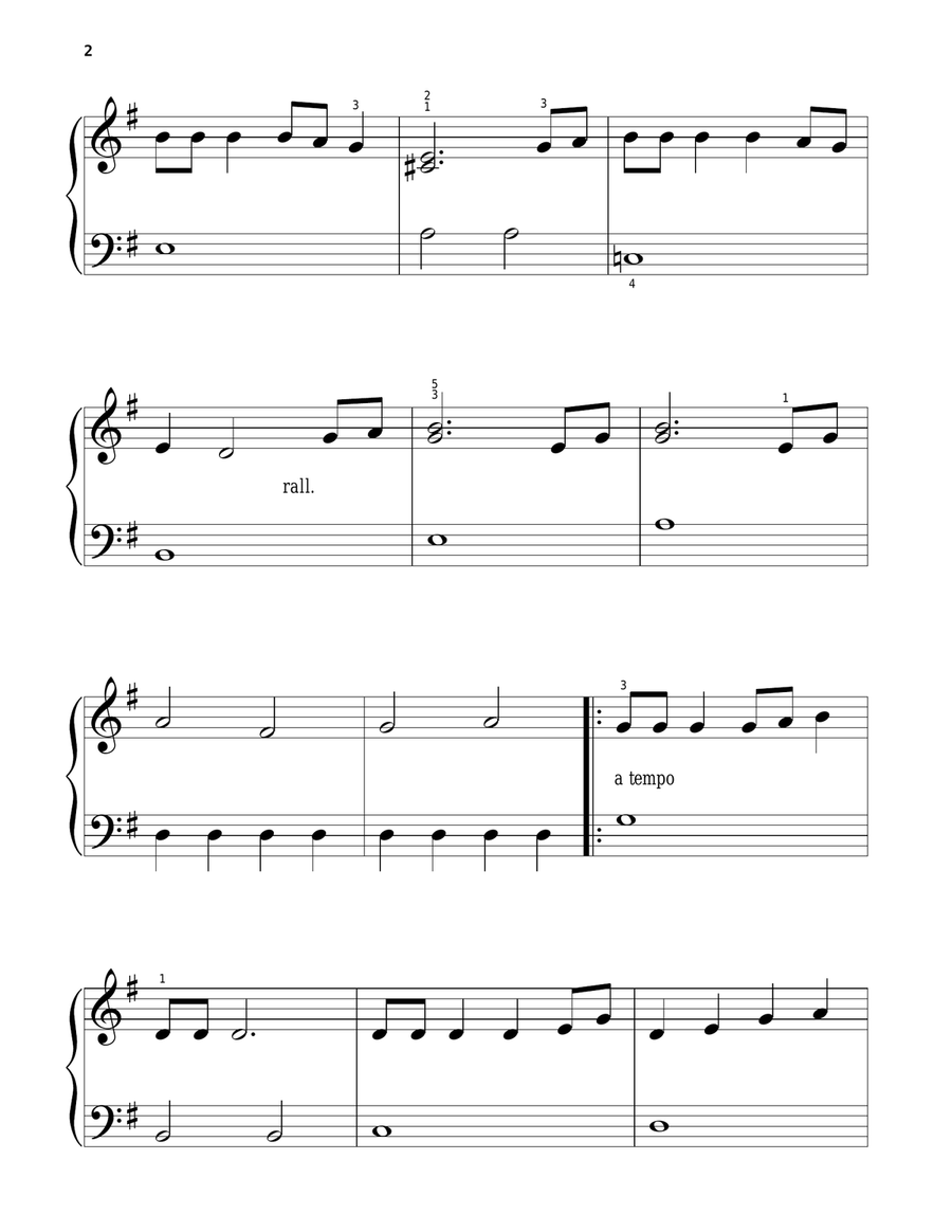 Part Of Your World (from The Little Mermaid) Easy Piano scores gallery preview page 2