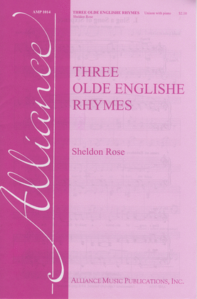 Three Olde Englishe Rhymes
