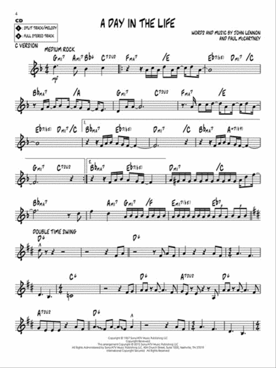 John Lennon John Lennon C Instrument scores gallery preview page 4