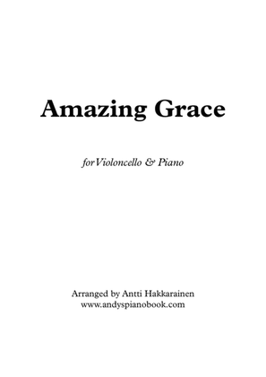 Book cover for Amazing Grace - Cello & Piano
