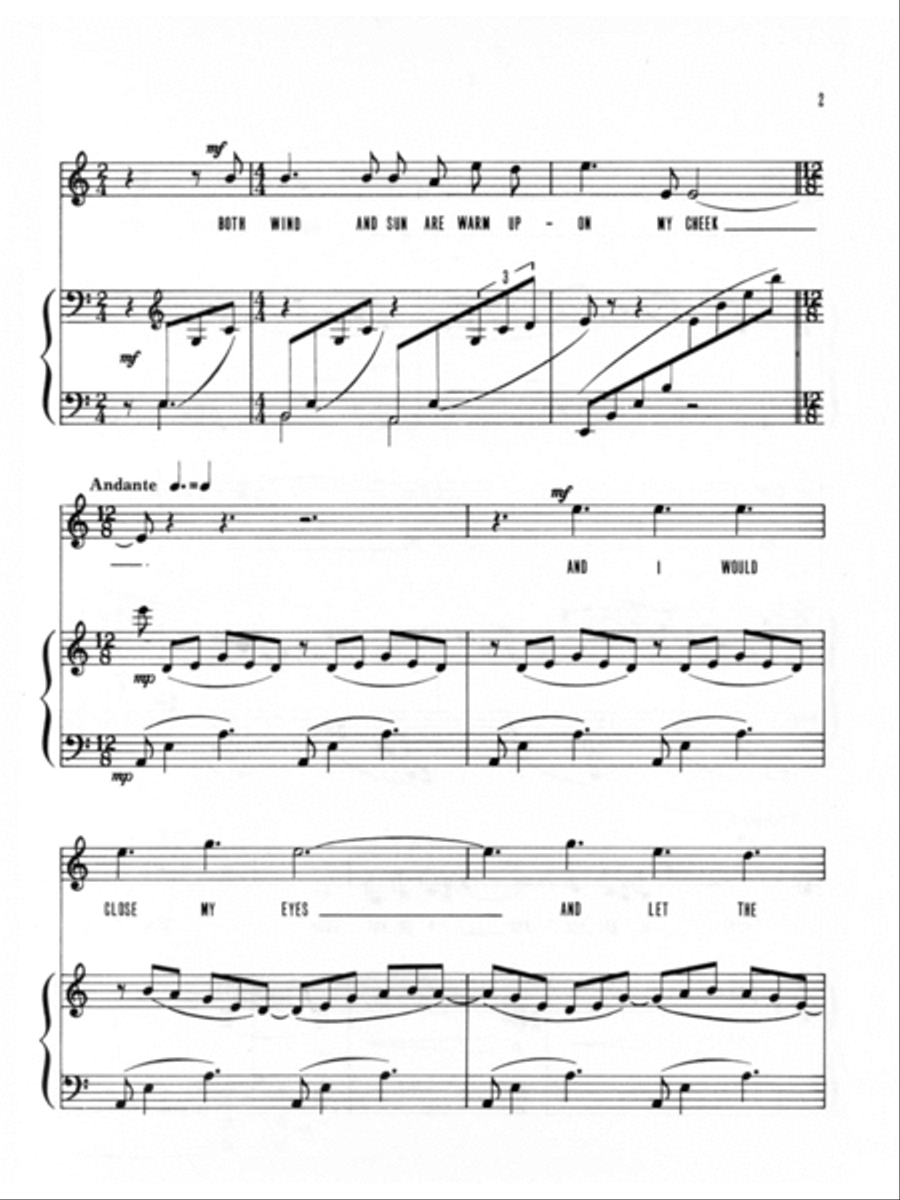 Mood Songs Piano, Vocal, Guitar scores gallery preview page 4