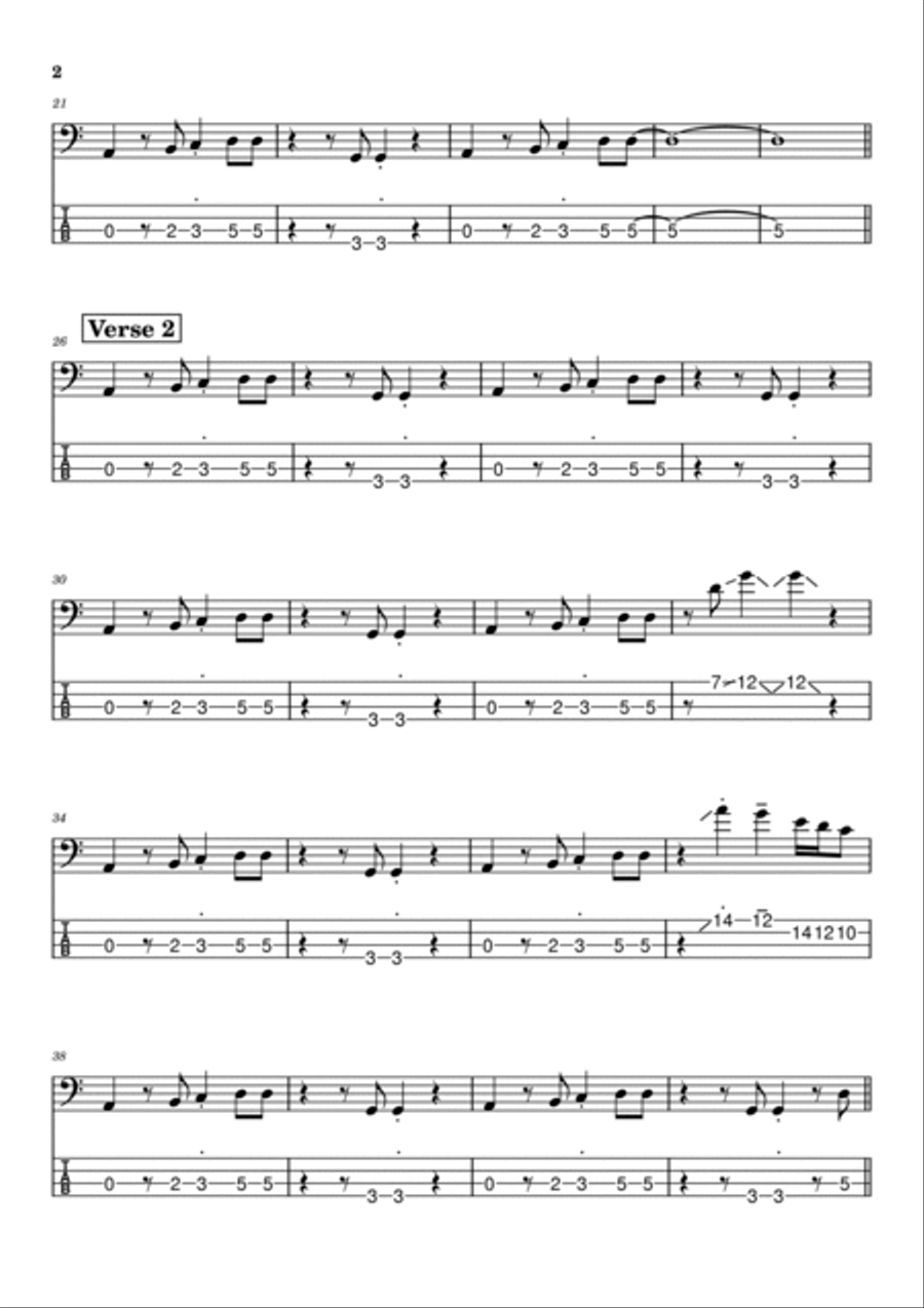 Owner Of A Lonely Heart Guitar Tablature scores gallery preview page 2