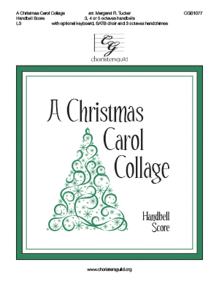 Book cover for A Christmas Carol Collage - Handbell Score