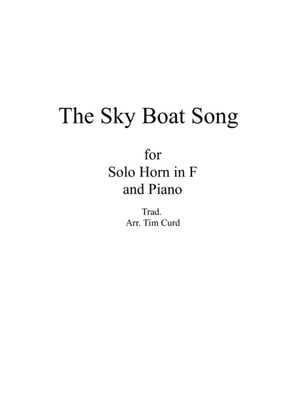 Book cover for The Skye Boat Song. For Solo Horn in F and Piano