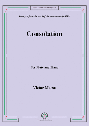Masse-Consolation, for Flute and Piano