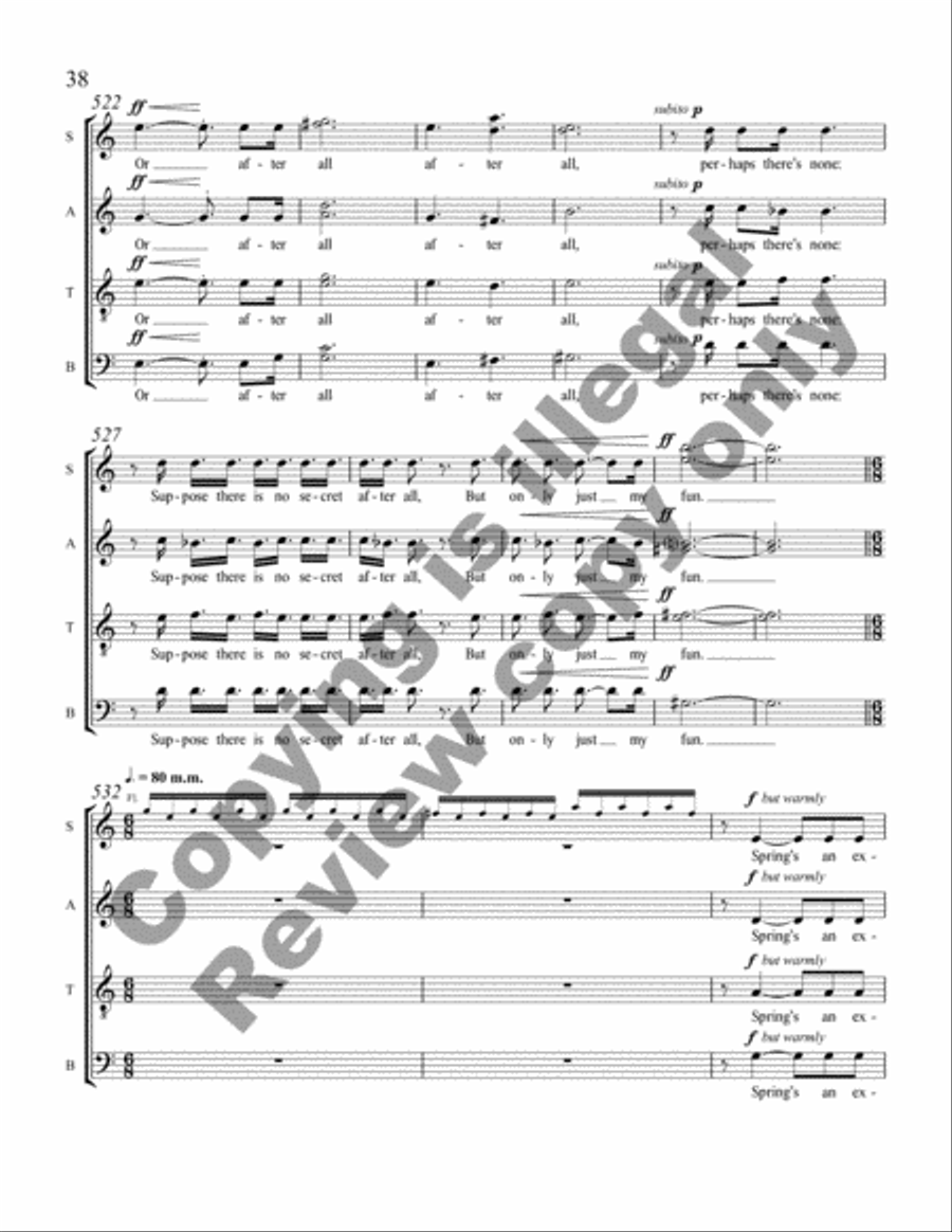 An October Garden An October Garden Divisi scores gallery preview page 42