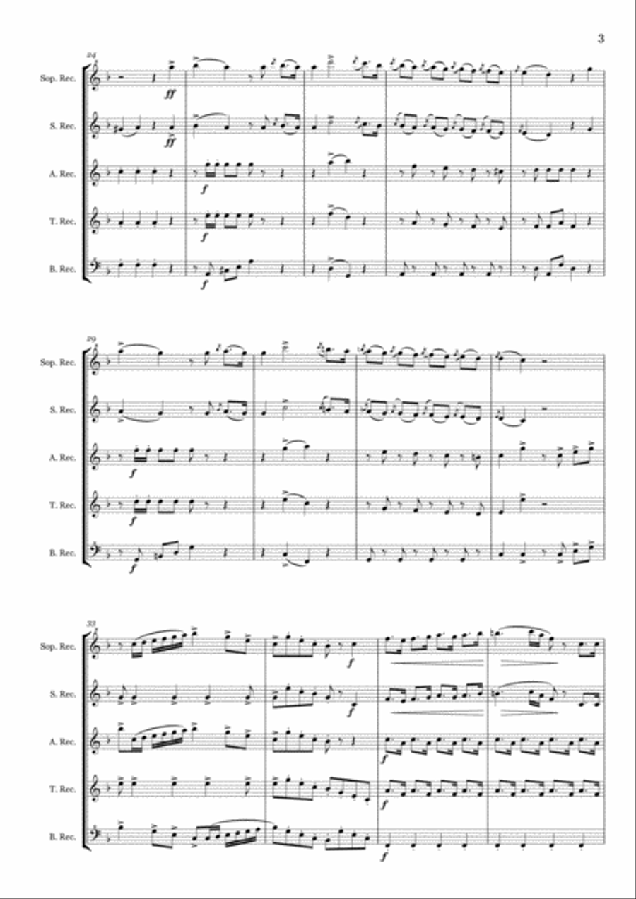 Hino Nacional Brasileiro (Brazilian National Anthem) Small Ensemble scores gallery preview page 5