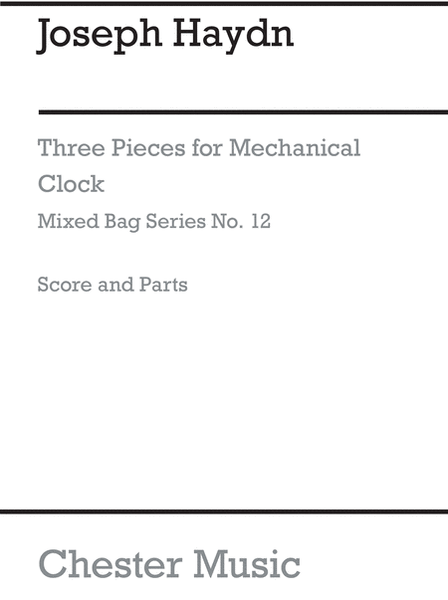 Three Pieces For Mechanical Clock