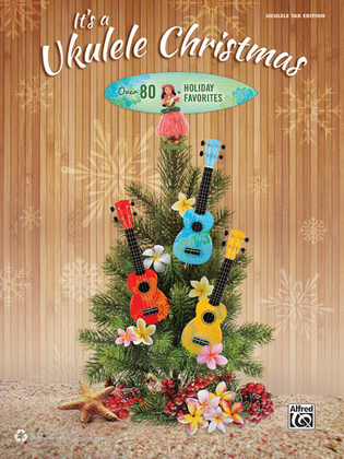 Book cover for It's a Ukulele Christmas