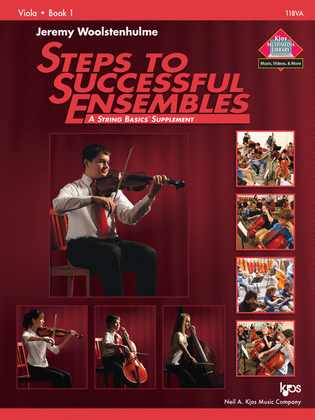 Book cover for Steps to Successful Ensembles - Book 1 - Viola