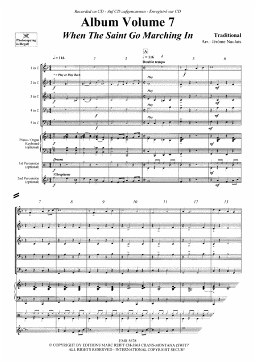 Album Volume 7 Brass Band scores gallery preview page 3
