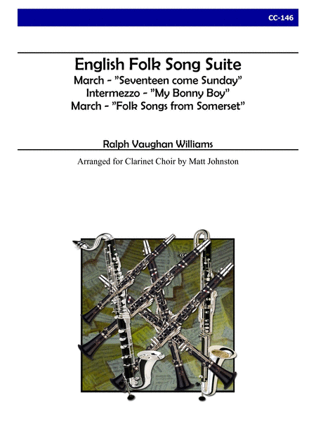 English Folk Song Suite for Clarinet Choir image number null