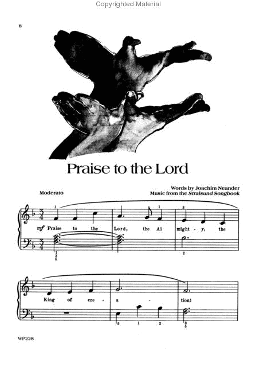 Popular Hymns, Level 2 Popular Hymns, Level 2 Piano Method scores gallery preview page 3