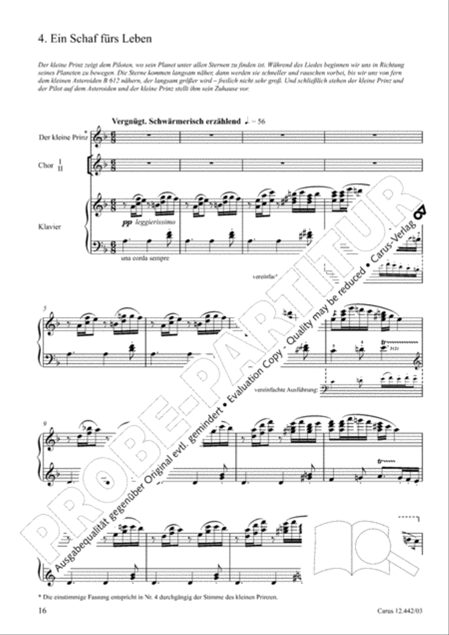 Der kleine Prinz 3-Part scores gallery preview page 18