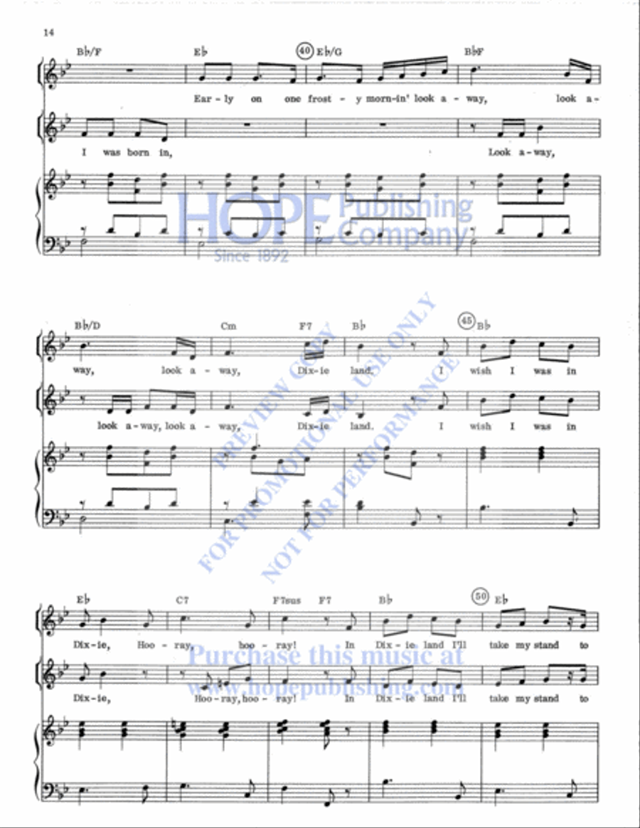 My Country My Country Unison Choir scores gallery preview page 15