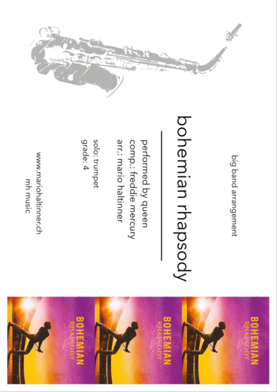 Bohemian Rhapsody Jazz Ensemble scores gallery preview page 1