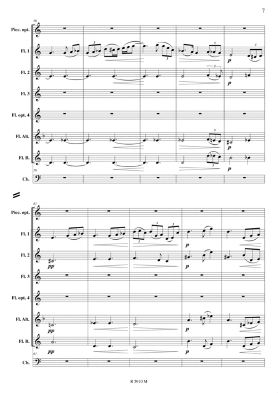 La Oracion del torero Flute scores gallery preview page 8