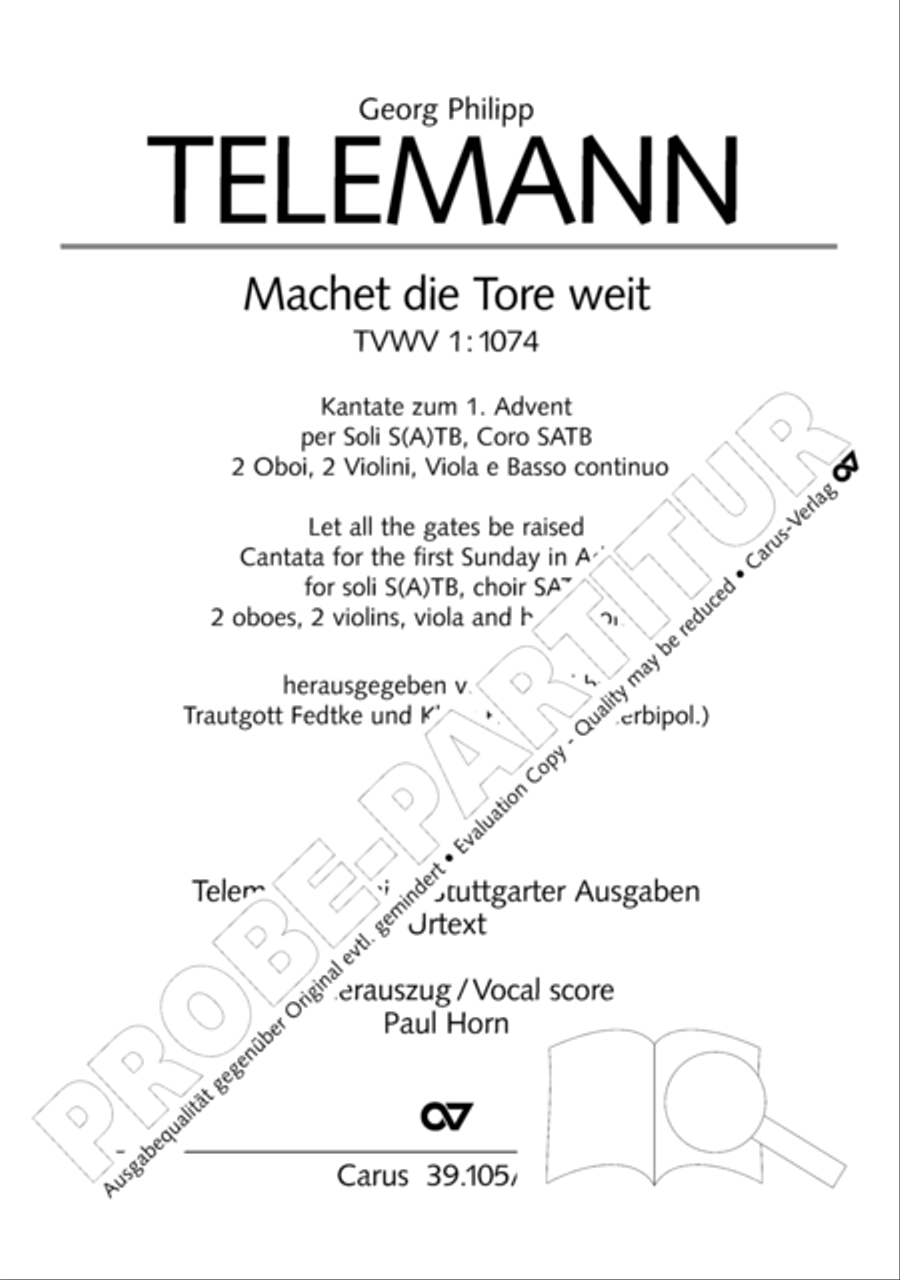 Let all the gates be raised TB scores gallery preview page 2