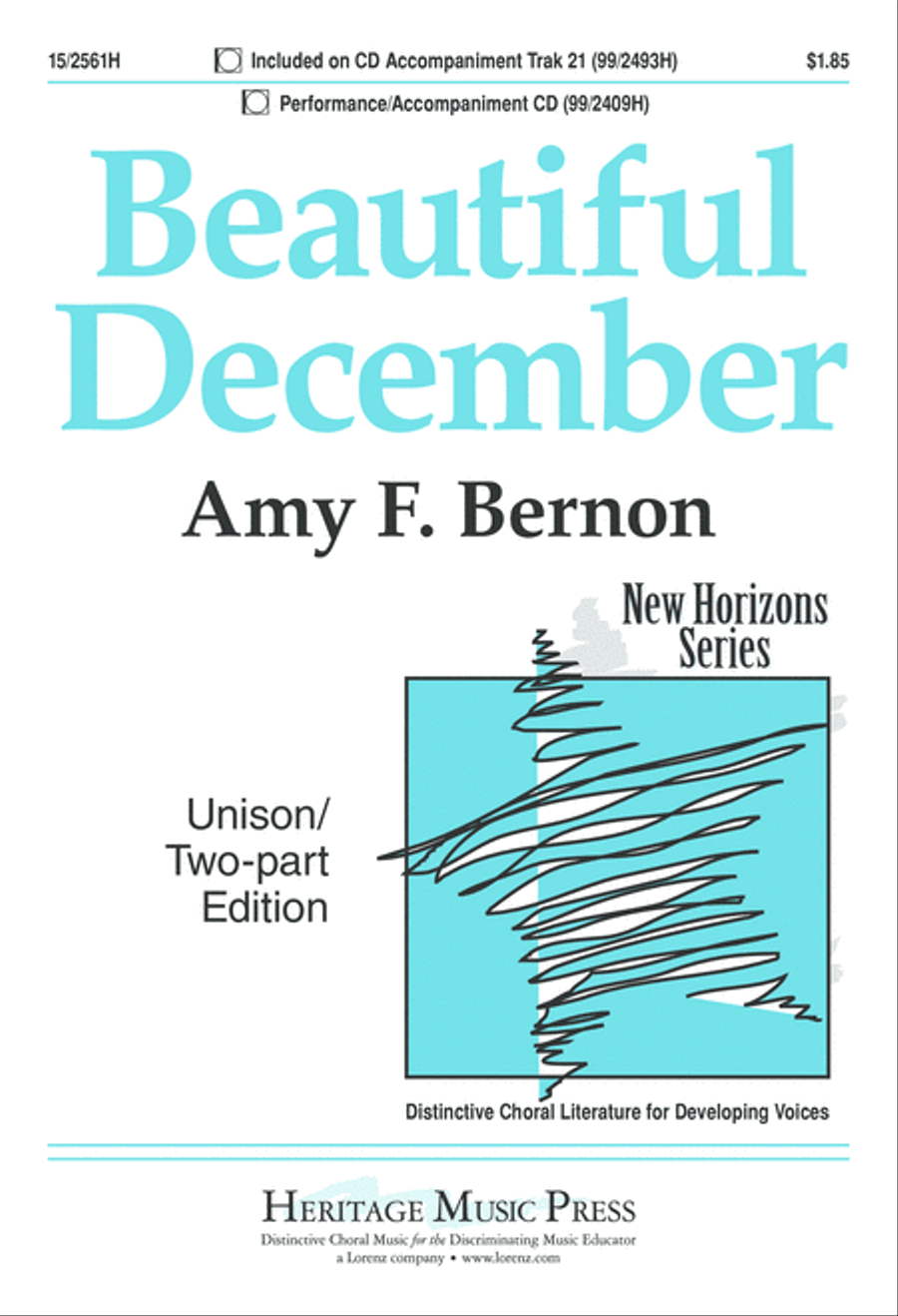 Beautiful December Beautiful December Unison Choir scores gallery preview page 2