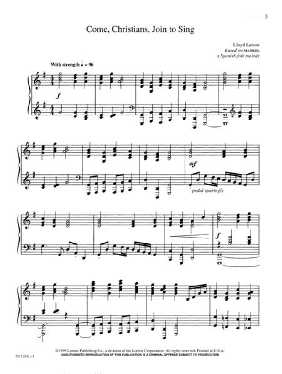 Powerful Preludes Piano Solo scores gallery preview page 3