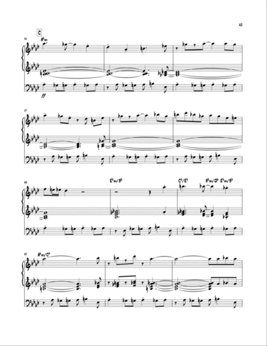 Light At The End Of The Tunnel Piano scores gallery preview page 4
