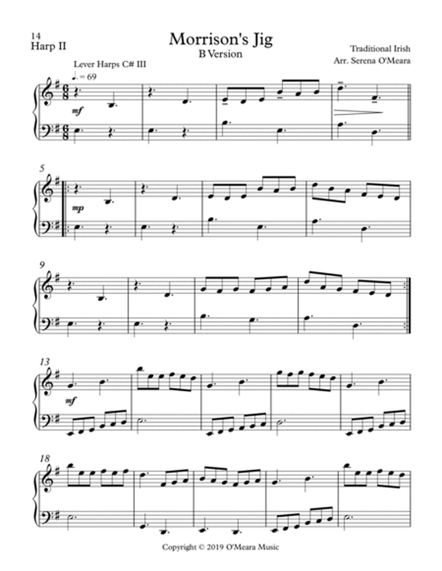 Morrison's Jig, B-Version, Harp II image number null