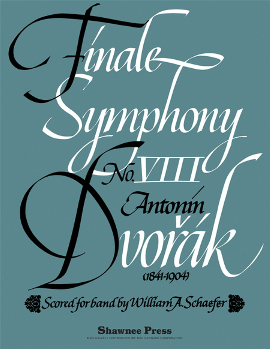 Finale – Symphony No. 8 Concert Band scores gallery preview page 1