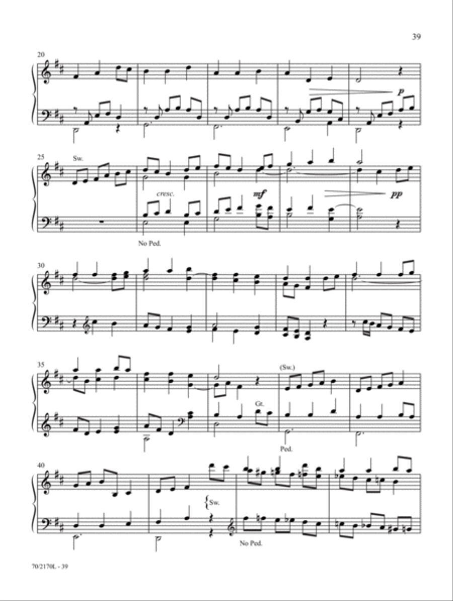 Pick Up & Play Organ Solo scores gallery preview page 24