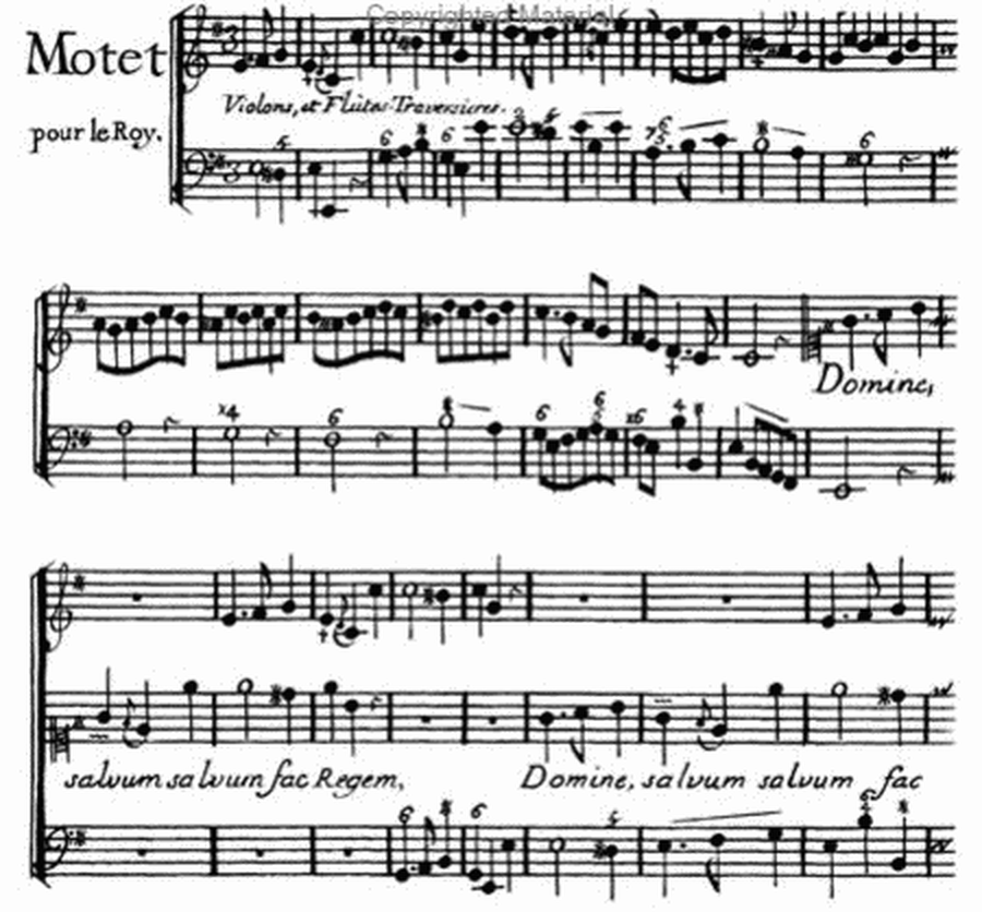 Motets for solo voice - Opus 23