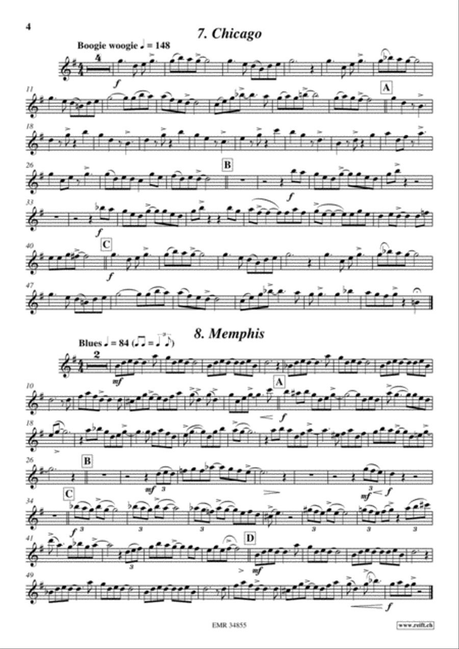 A Musical Journey Clarinet Solo scores gallery preview page 5