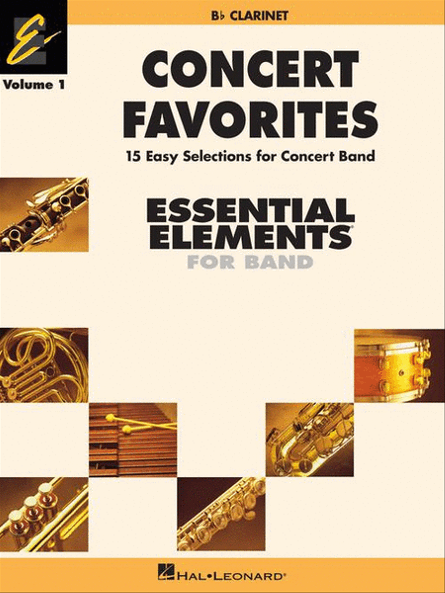 Concert Favorites Vol. 1 – Bb Clarinet