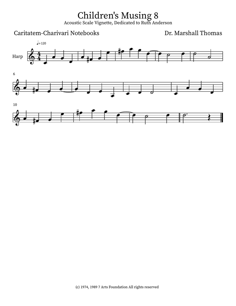 Children's Musing 8 Small Ensemble scores gallery preview page 3