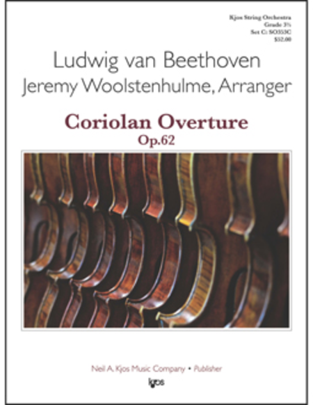Coriolan Overture, Op. 62 - Score