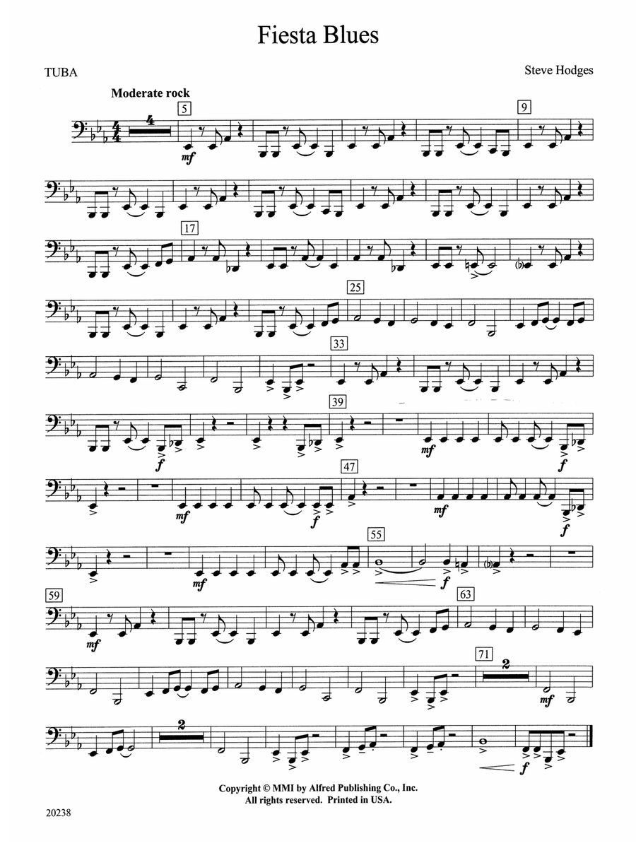 Fiesta Blues: Tuba