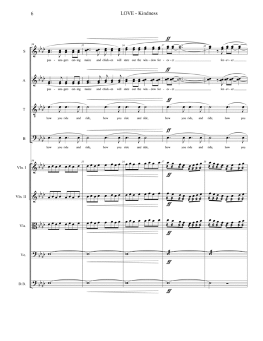 Kindness Choir scores gallery preview page 6