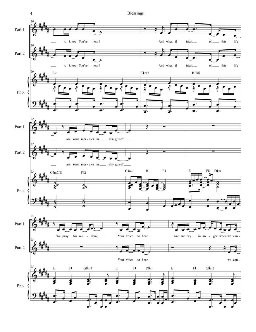 Blessings 2-Part scores gallery preview page 4