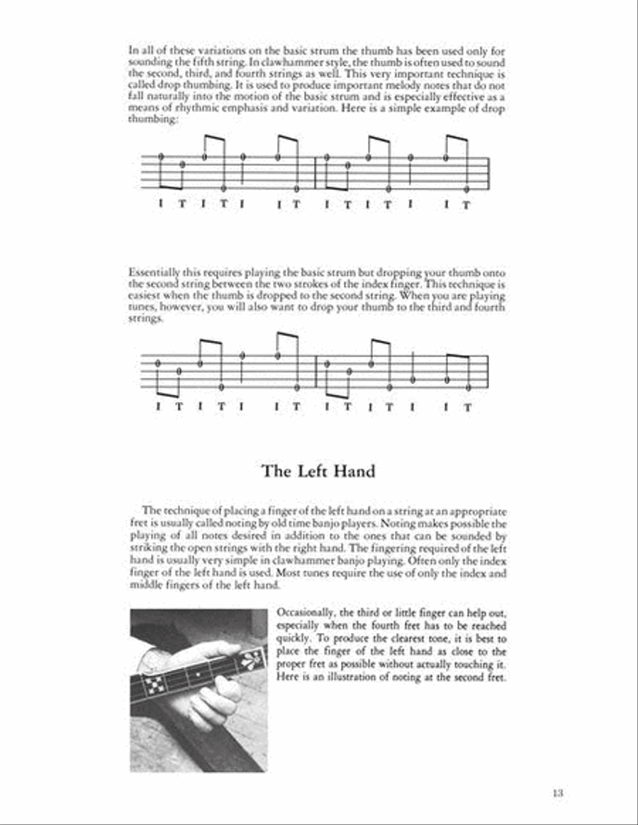 Clawhammer Banjo